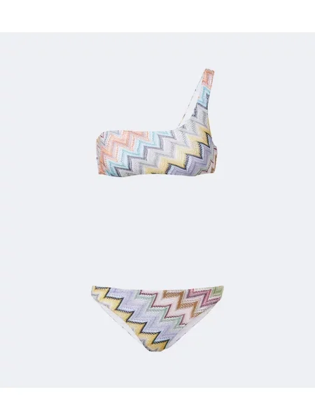 Bikini Missoni cu un umăr gol