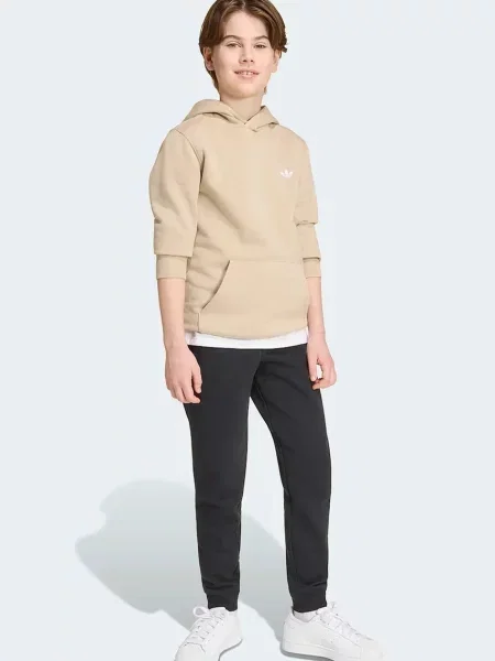 Adidas Originals кофта з капюшоном дитяча з бавовною