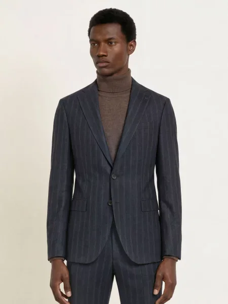 Baldessarini Oblekové Sako Střih Extra Slim Fit night sky