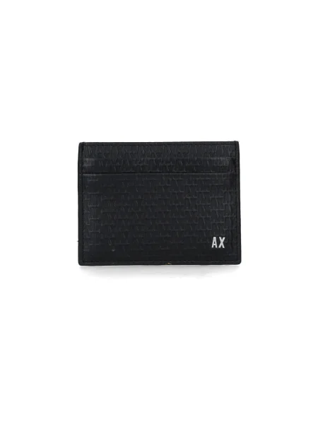 Portofel Eax din piele negru