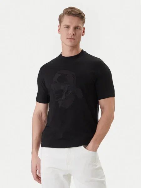 KARL LAGERFELD Tricou negru