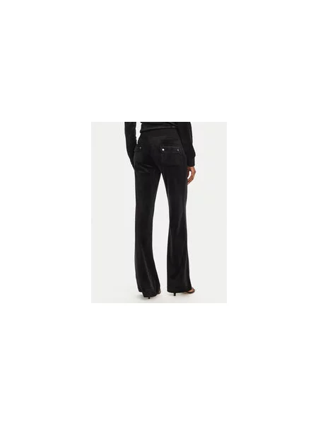 Juicy Couture Spodnji del trenirke Layla Regular Fit črna