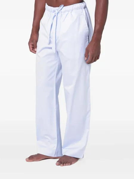 Pantaloni Tekla cu cordon albastru