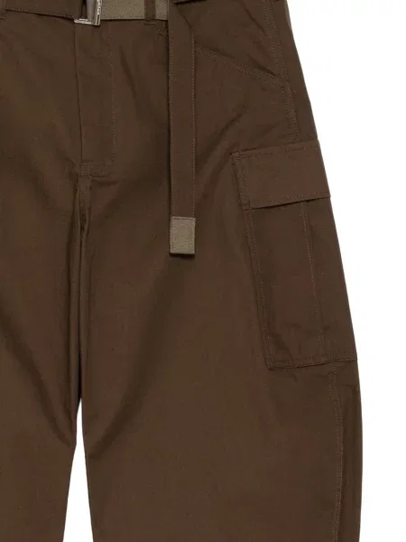 Pantaloni cargo Sacai maro