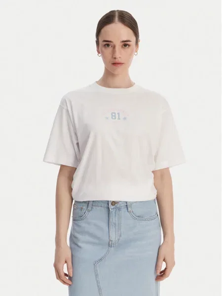 Tričko Guess Jeans bílé