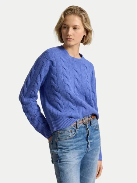 Polo Ralph Lauren Πουλόβερ Straight Fit μπλε