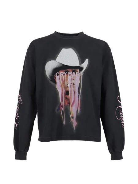 Tricou Jun/nakayama cu imagine negru