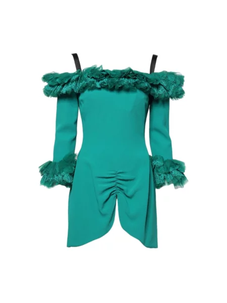 Sukienka mini Dolce And Gabbana zielona