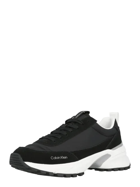 Dámske topánky Calvin Klein Hike Runner Mg Mix black/bright white biela