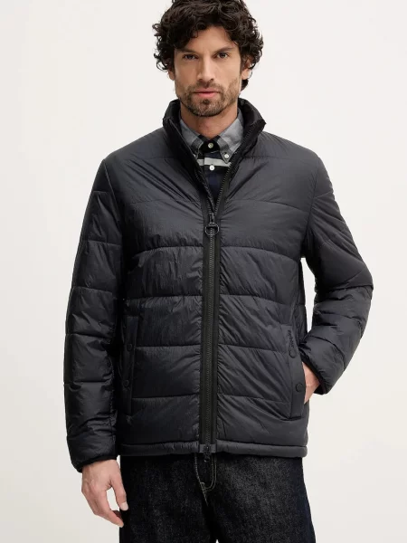 Barbour geacă de iarnă negru