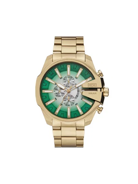 Diesel Годинник Mega Chief Slim золотий