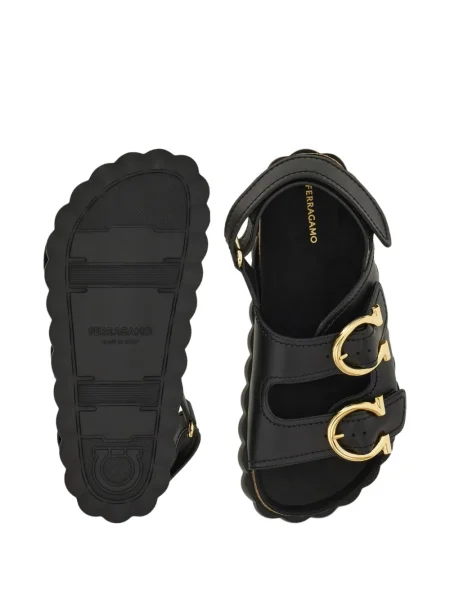 Sandale Ferragamo din piele negru
