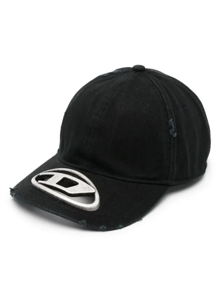 Шапка с козирки Diesel черно