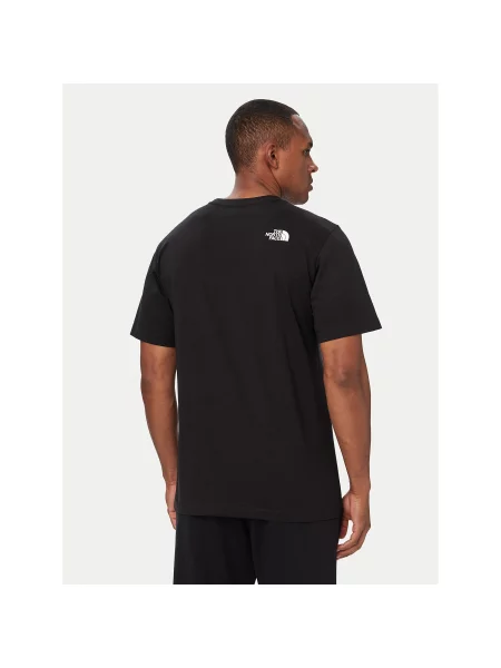 The North Face T-Shirt Evolution Half Dome Regular Fit μαύρο