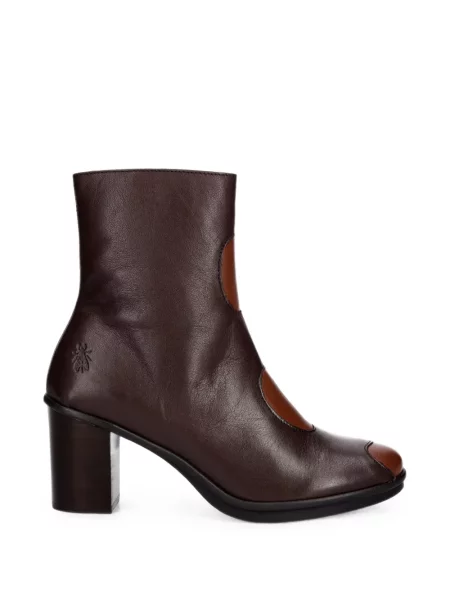 Botine Fly London din piele maro