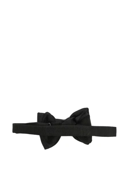 Cravată Tom Ford cu funde tricotate negru