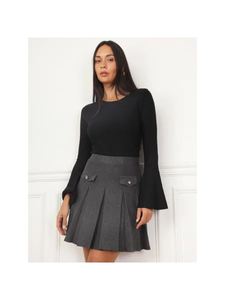 Fustă La Modeuse gri