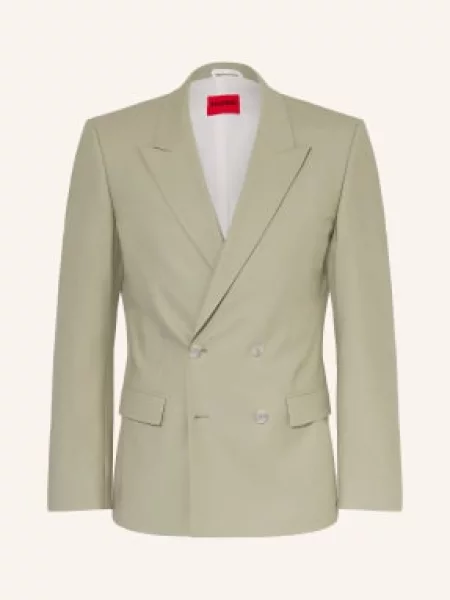 Hugo Sako Henry Střih Slim Fit light/pastel green zelené