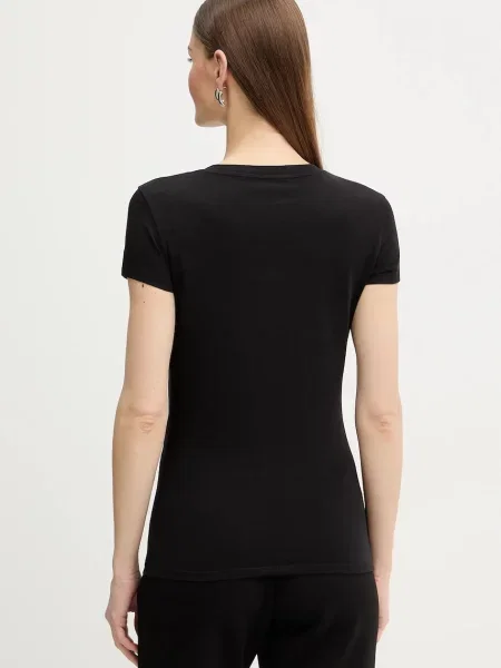 Armani Exchange póló fekete