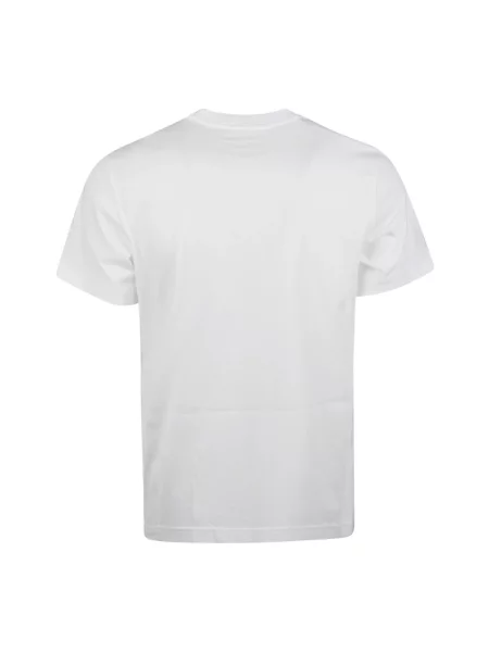 Koszulka Moncler z logo biała