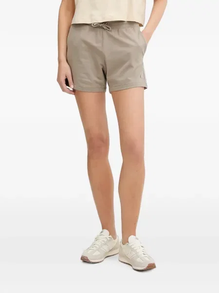 Pantaloni scurți Ea7 Emporio Armani cu autograf cu cordon