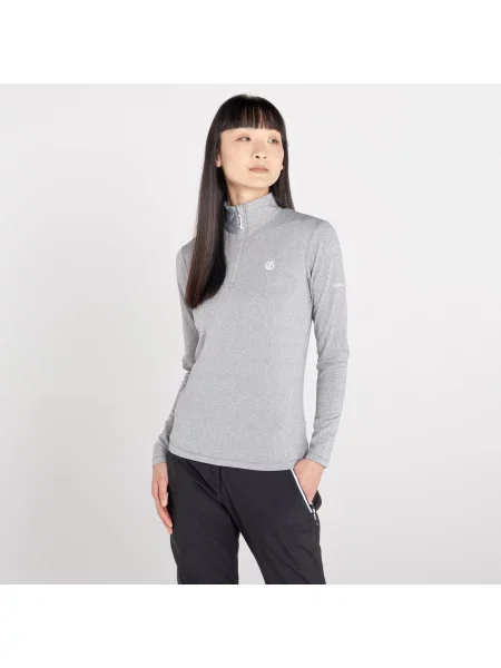 Bluza narciarska Lowline II z suwakiem szara