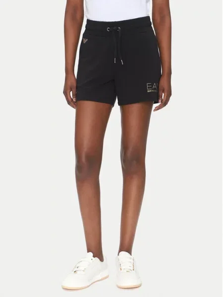 Sportske kratke hlače Ea7 Emporio Armani crna