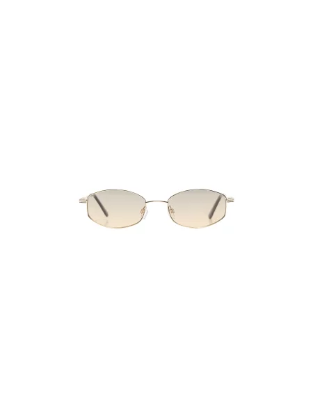 Bershka Ochelari de soare / auriu bej