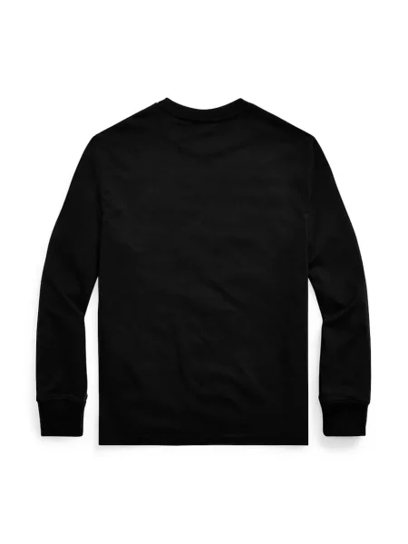 Polo Ralph Lauren tričko s dlhým rukávom čierna