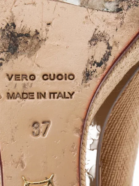 Pantofi cu toc Charlotte Olympia din piele