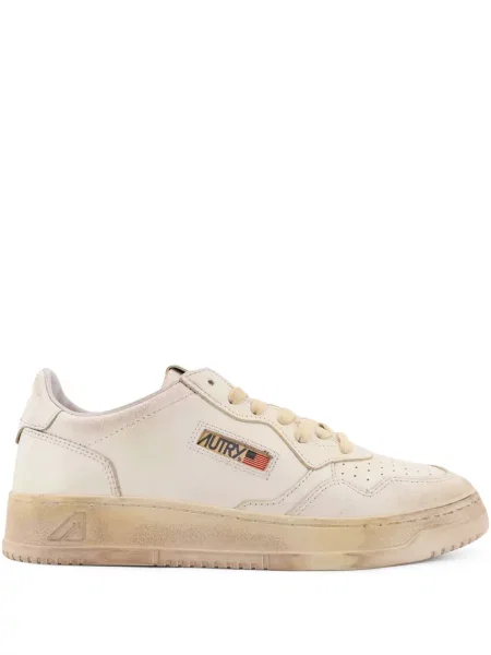 Sneakerși Autry cu șireturi din dantelă cu autograf