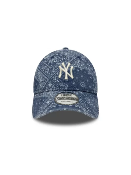 Kapa sa šiltom New Era WASHED PAISLEY plava