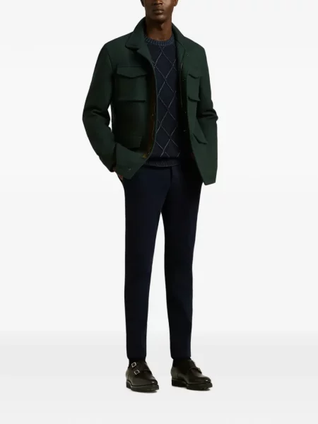 Pulover Kiton albastru