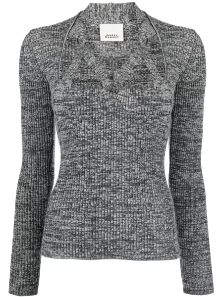 Top Isabel Marant tricotate gri
