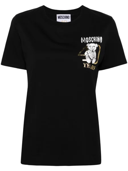 Tricou Moschino cu imagine negru