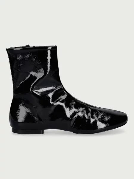 Souliers Martinez bokacsizma női bőr MOLLI fekete