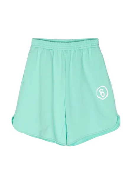 Szorty dziecięce Mm6 Maison Margiela zielone