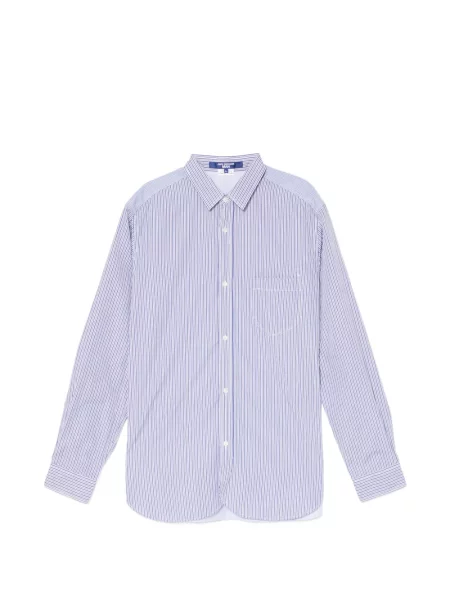 Риза Junya Watanabe Man на райета синьо