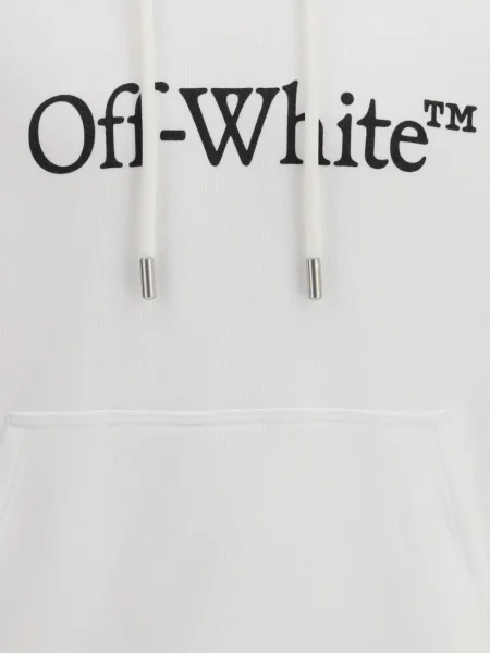 Hanorac cu glugă Off-white alb