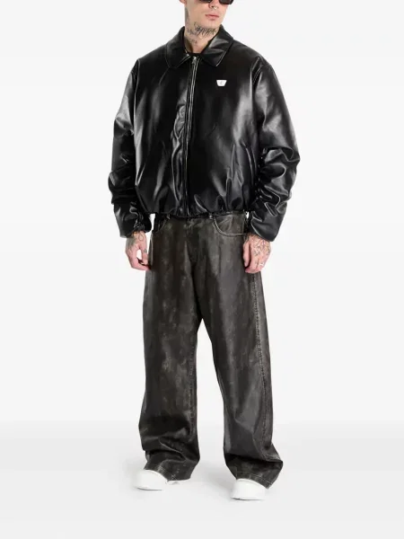 Geanta de piele Misbhv negru