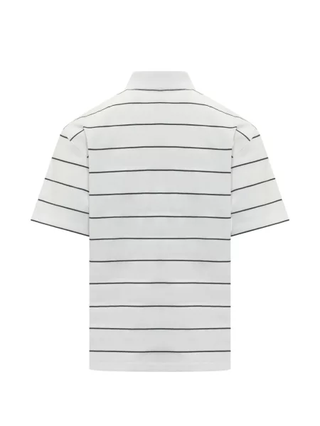 Tricou polo K-way alb