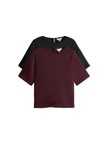 The Set Blúzka burgundská čierna