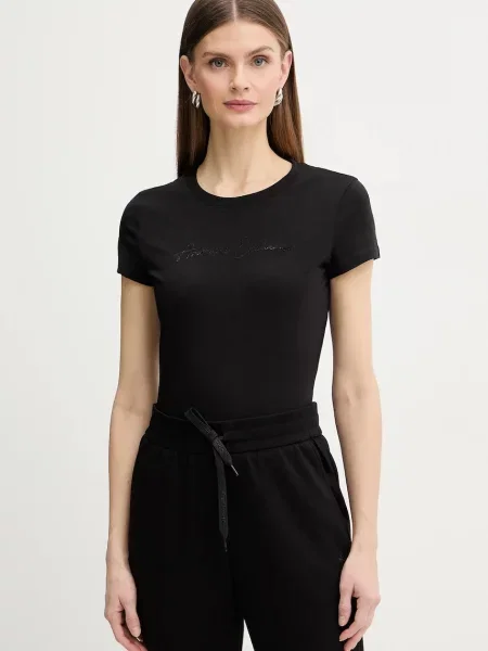 Armani Exchange tričko černé