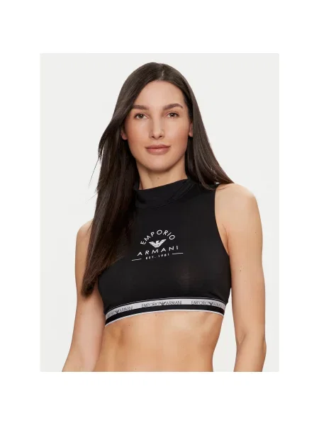 Emporio Armani Underwear Top nedrček Slim Fit črna