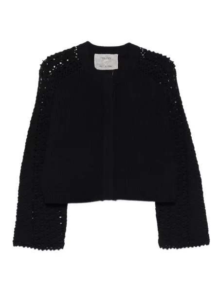 Cardigan Forte_forte de lână albastru