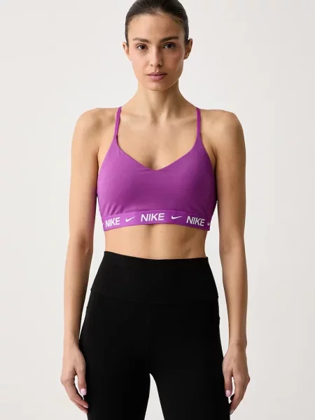 Nike sportovní podprsenka Indy růžová