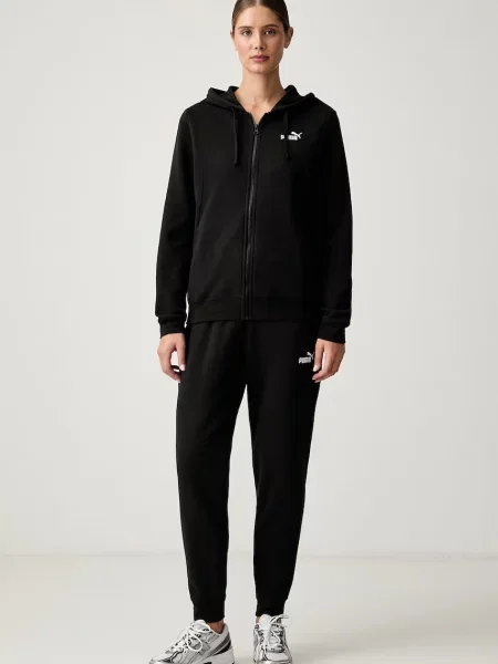 Puma compleu de trening pentru femei cu alb