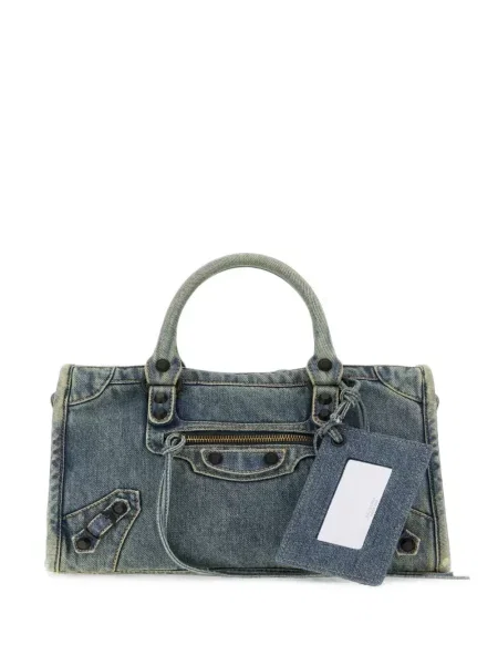 Geantă shopper Balenciaga albastru