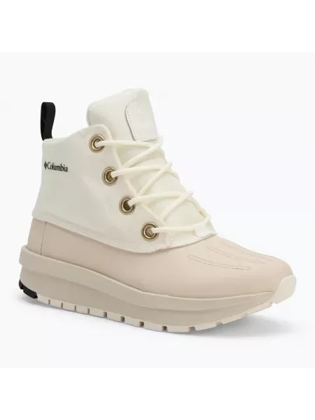 Śniegowce Columbia Moritza Shield sea salt/black białe