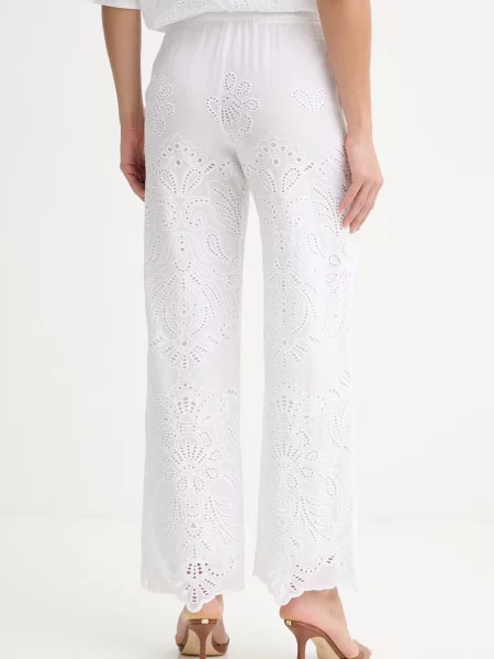 Ermanno Firenze pantaloni de alb